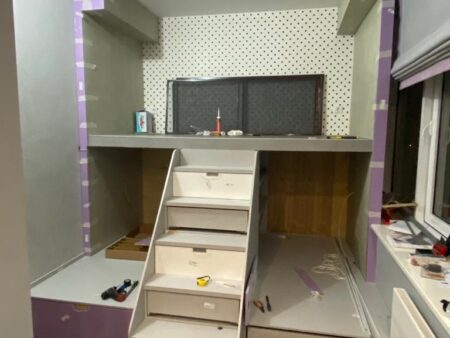 Детская комната для двух девочек