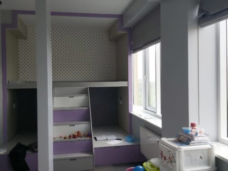 Детская комната для двух девочек